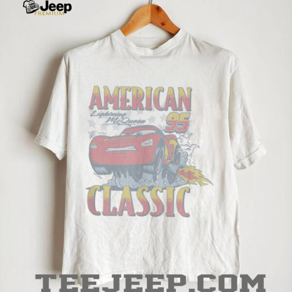 Disney Pixar Cars 4th Of July McQueen American Classic Retro Shirt