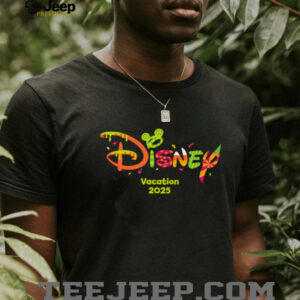 Disney Vacation 2025 Halloween Treats Script Logo Group Trip Shirt