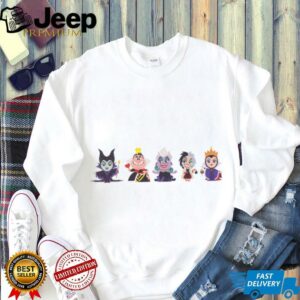 Disney Villains Kawaii Chibi Evil Queens Shirt