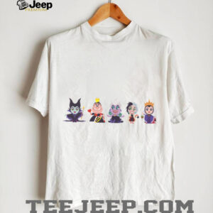 Disney Villains Kawaii Chibi Evil Queens Shirt