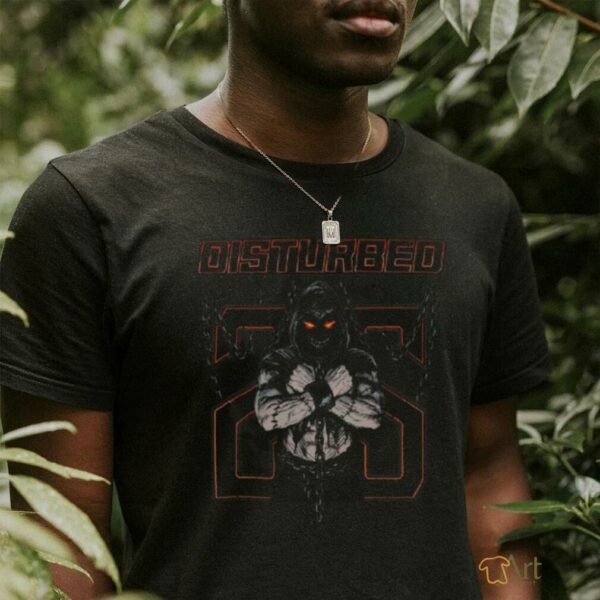 Disturbed The Sickness Chains 25 Tour Limited T shirt