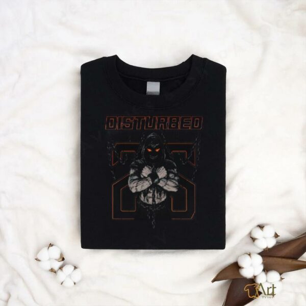 Disturbed The Sickness Chains 25 Tour Limited T shirt