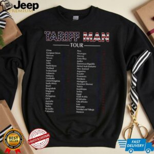 Donald Trump tariff Man tour American liberation day shirt2