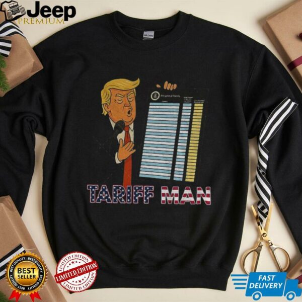 Donald Trump tariff Man tour shirt