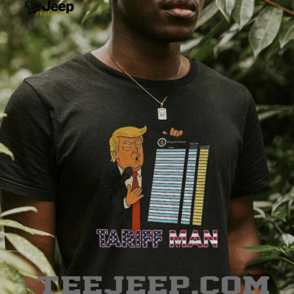 Donald Trump tariff Man tour shirt