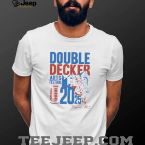 Double Decker Festival with our 2025 Double Decker DDAF shirt2