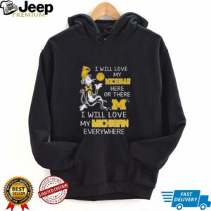 Dr Seuss I will love my Michigan here or there I will love my Michigan everywhere shirt4