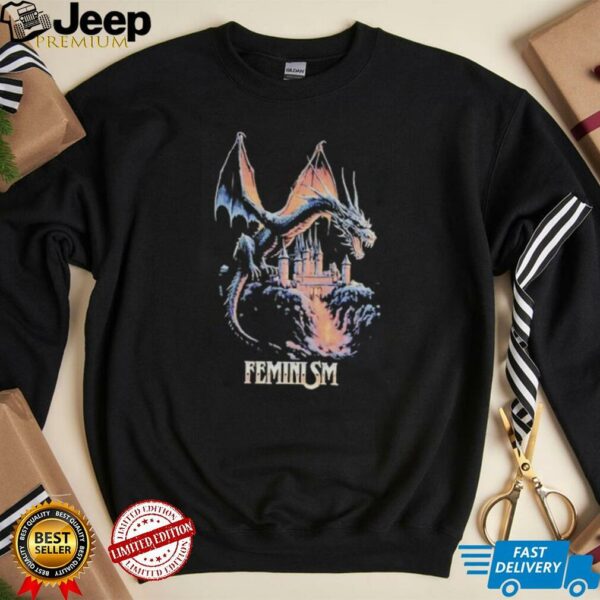 Dragon feminism shirt