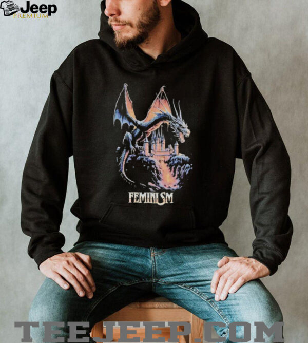 Dragon feminism shirt