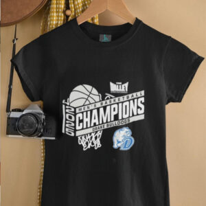 Drake Bulldogs 2025 Missouri Valley Mens Basketball Tournament Champions Shirt2