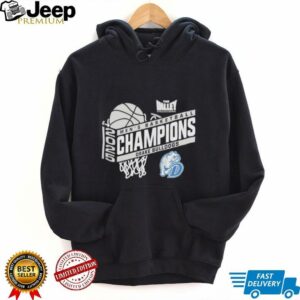 Drake Bulldogs 2025 Missouri Valley Mens Basketball Tournament Champions Shirt4