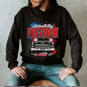 Driven By Freedom Car graphic retro shirt2
