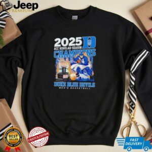 Duke Blue Devils 2025 Acc Regular Season Champions shirt3