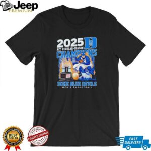 Duke Blue Devils 2025 Acc Regular Season Champions shirt4