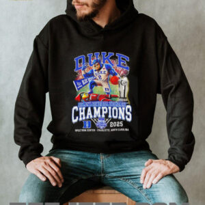 Duke Blue Devils ACC Mens Basketball Tournament Champions 2025 mascot shirt0