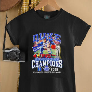 Duke Blue Devils ACC Mens Basketball Tournament Champions 2025 mascot shirt3