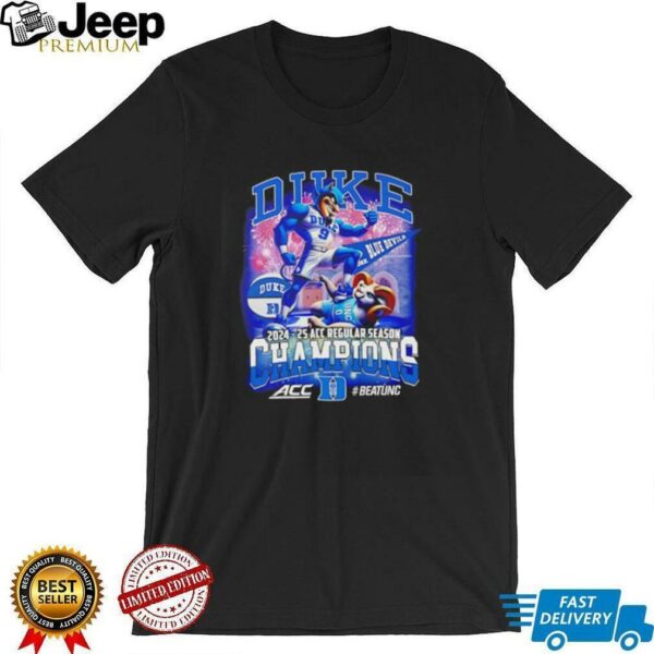 Duke Blue Devils beat North Carolina Tar Heels ACC Regular season champions 2025 shirt