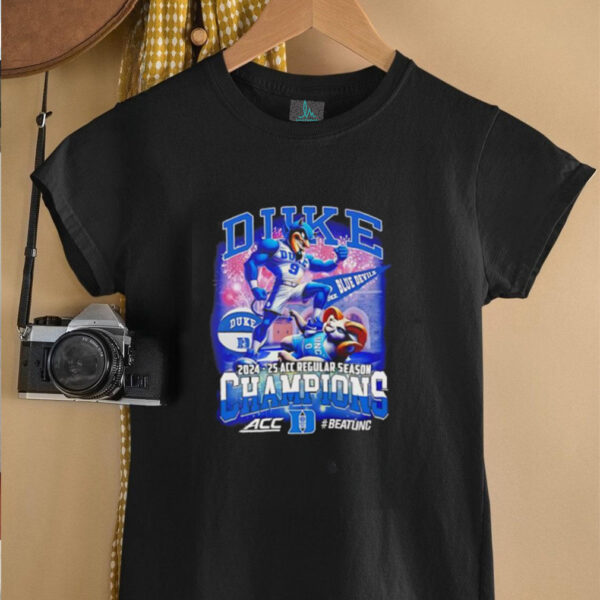 Duke Blue Devils beat North Carolina Tar Heels ACC Regular season champions 2025 shirt