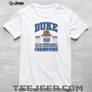Duke Blue Devils vs Wolfpack 2025 Ally ACC Womens Basketball Champions Shirt4