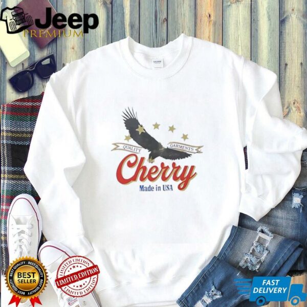 Eagle quality garments cherry made in USA shirt