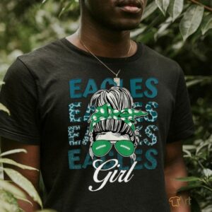 Eagles Girl Messy Bun For Men Women Girls Boys Kids...