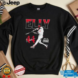 Elly De La Cruz Dynamic Attack Cincinnati Baseball shirt3
