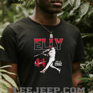 Elly De La Cruz Dynamic Attack Cincinnati Baseball shirt5