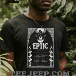 Eptic Spring Run Tour 2025 T shirts