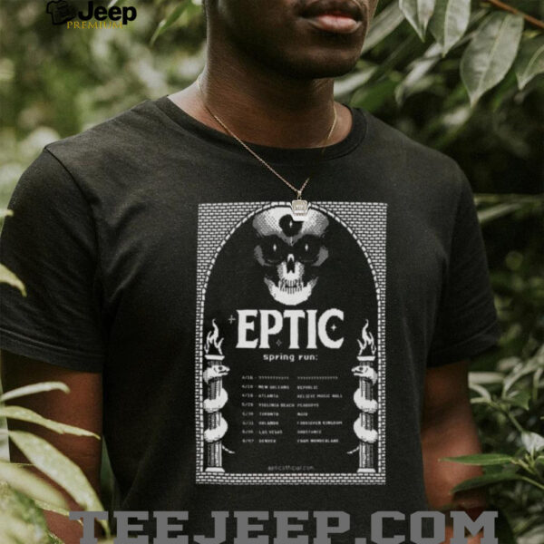 Eptic Spring Run Tour 2025 T shirts