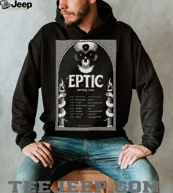 Eptic Spring Run Tour 2025 T shirts