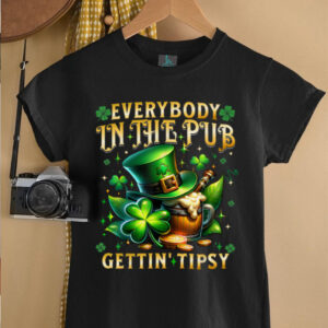 Everybody In The Pub Getting Tipsy St Patricks Day Men...