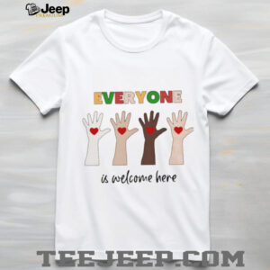 Everyone is Welcome here Idaho teacher shirt3