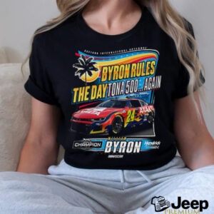 Exclusive William Byron 2025 Daytona 500 Champion T Shirt