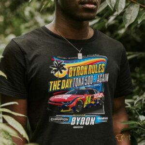 Exclusive William Byron 2025 Daytona 500 Champion T Shirt