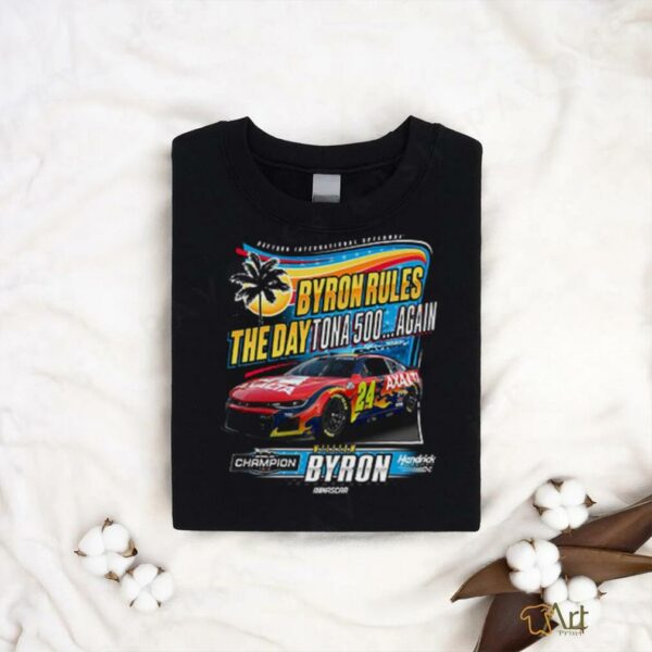 Exclusive William Byron 2025 Daytona 500 Champion T Shirt