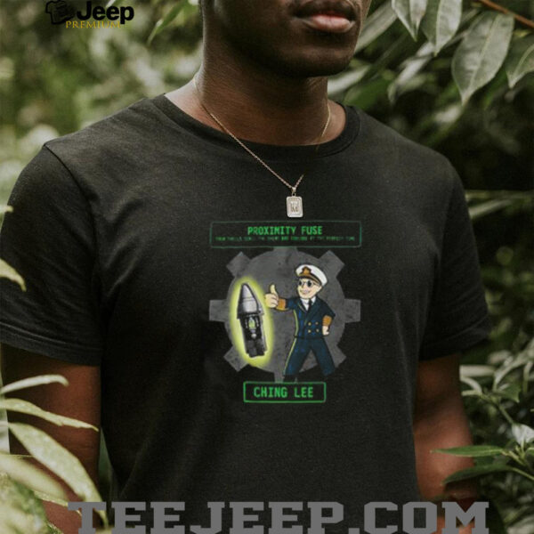 Fat Electrician Proximity fuse ching lee shirt