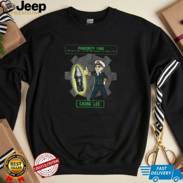 Fat Electrician Proximity fuse ching lee shirt