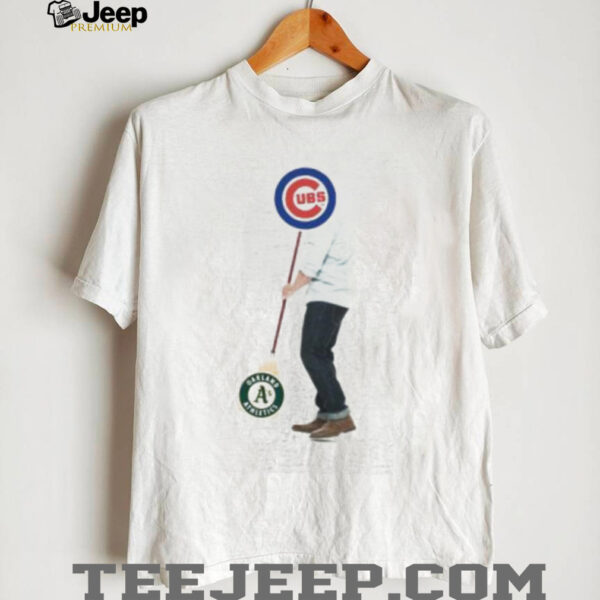 First sweep of the season Chicago Cubs win Oakland Athletics shirt