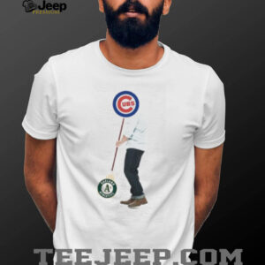 First sweep of the season Chicago Cubs win Oakland Athletics shirt1