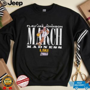 Flaujae Johnson March Madness LSU basketball shirt3