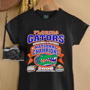 Florida Gators 2006 Basketball Football National Champions Victory Shirt0