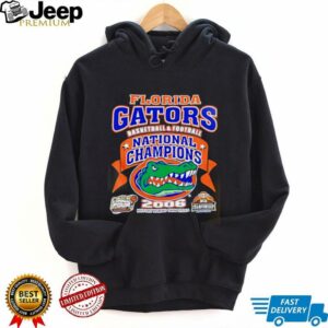 Florida Gators 2006 Basketball Football National Champions Victory Shirt4