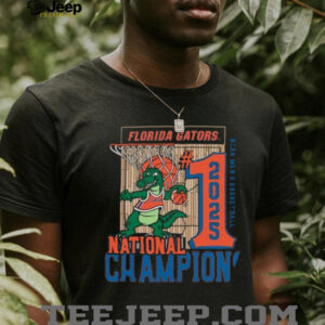 Florida Gators 2025 NCAA Men’s Basketball National Champions Comfort Colors Court T Shirt