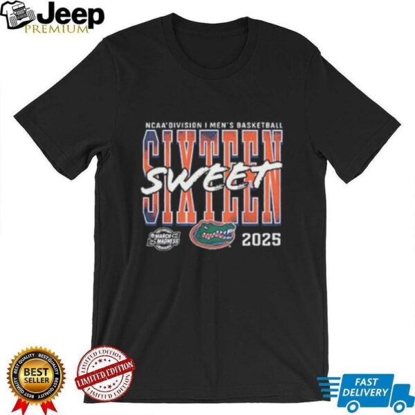 Florida Gators 2025 NCAA Men’s Basketball Tournament March Madness Sweet 16 shirt