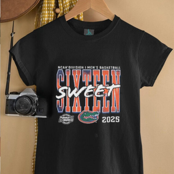 Florida Gators 2025 NCAA Men’s Basketball Tournament March Madness Sweet 16 shirt