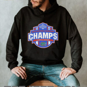 Florida Gators 2025 SEC Conference Tournament Champions locker room shirt5
