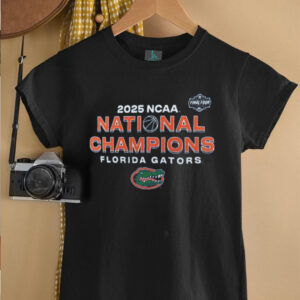 Florida Gators Fanatics 2025 NCAA Mens Basketball National Champions Schedule T Shirt3