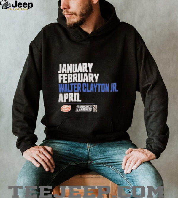Florida Gators January February Walter Clayton Jr april 2025 shirt