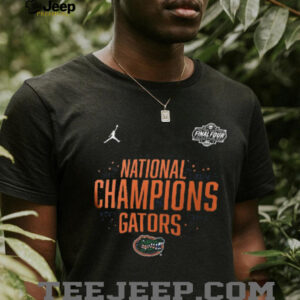 Florida Gators Jordan Brand Youth 2025 NCAA Men’s Basketball National Champions Locker Room T Shirt