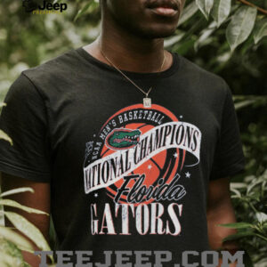 Florida Gators Pressbox Women’s 2025 NCAA Men’s Basketball National Champions World Ball Motley Crew T Shirt